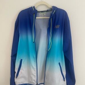 New Balance Blue Checkered Jacket